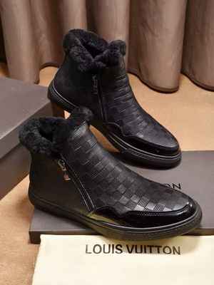 LV High-Top Fashion Men Shoes--052